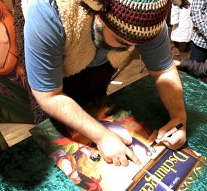 Dschungelbuch - Balu schreibt Autogramm