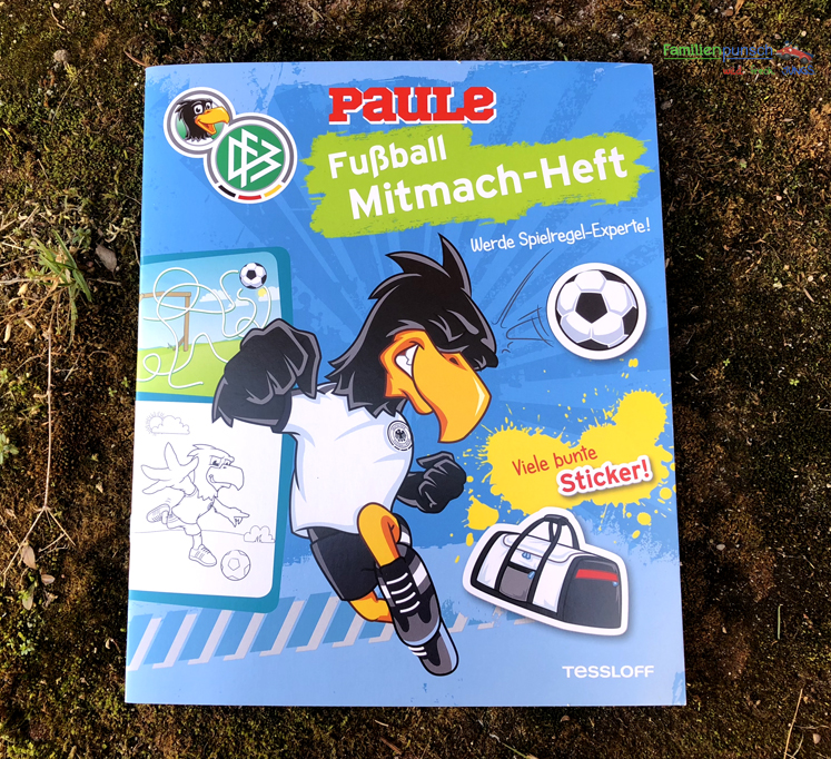 Fußball - Blaues Mitmach-Heft von Tessloff