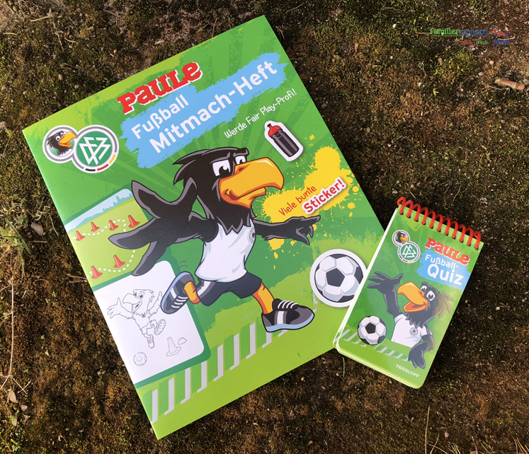 Fußball - Mitmach-Heft und Rätselblock in Grün