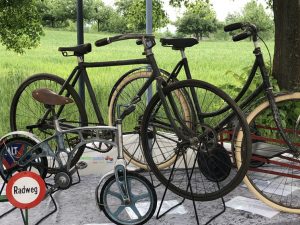 Fränkisches Freilandmuseum - historische Fahrräder