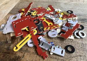3D Puzzle – Feuerwehr Sam Bauteile