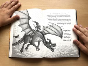 Die geheime Drachenschule Tolle Illustrationen