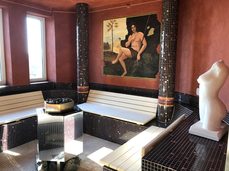 Elldus Resort - Saunabereich