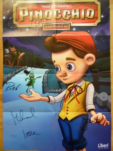 Pinocchio – Plakat als Erinnerung
