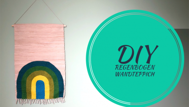 Regenbogen Wandteppich - DIY